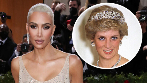 Kim Kardashian osti prinsessa Dianan ökykorun hurjalla hinnalla huutokaupasta Kim ja Diana