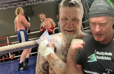 Suosikkilaulaja sai turpaansa Kiuruvedellä – kuvat