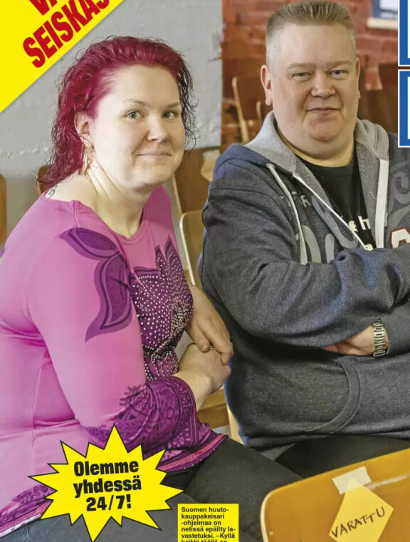 Tällaisena Heli ja Aki tulivat suomalaisille tutuiksi ohjelman alkuaikoina.