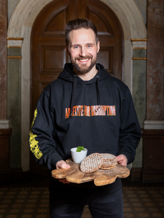 Teppo haluaa tuoda kauppojen leipävalikoimaan uuden tuorenäkkärin.