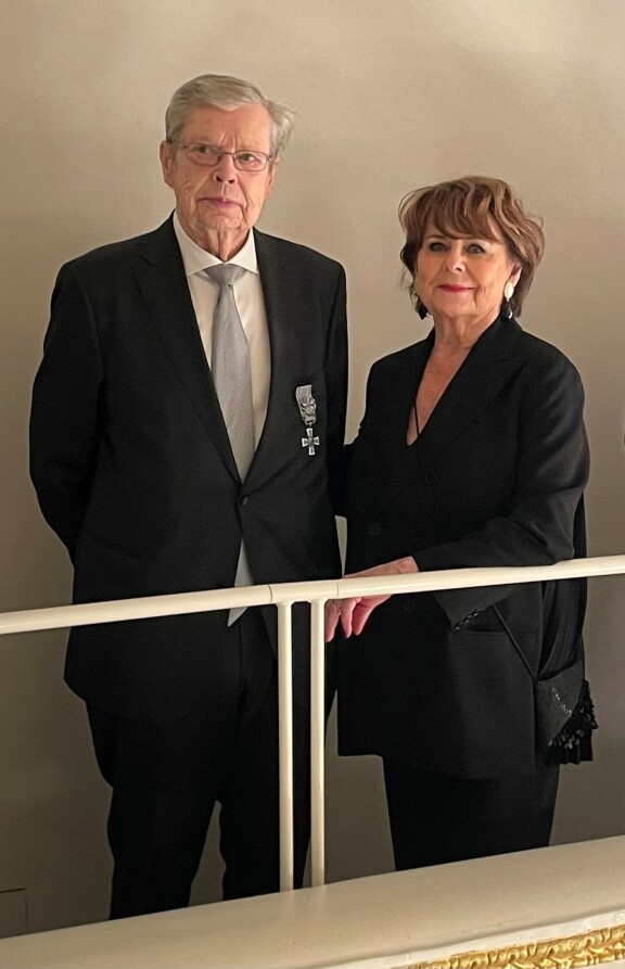 Göran Stubb ja Pirkko Mannola ovat äärimmäisen tyylikäs pariskunta.