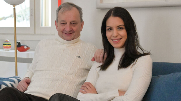 Romanttinen kuva! Hjallis Harkimo ja Jasmine Pajari valmiina: 'Aletaan pikkuhiljaa...'