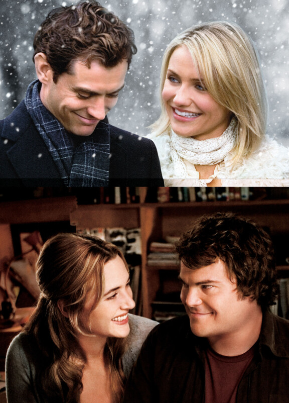 Amanda (Cameron Diaz) muuttaa joulunajaksi brittikylään, jossa tapaa Grahamin. Iris (Kate Winslet) puolestaan muuttaa Los Angelesiin Amandan kotiin muutamaksi viikoksi, jossa hän hurmoituu Milesista (Jack Black). Holiday