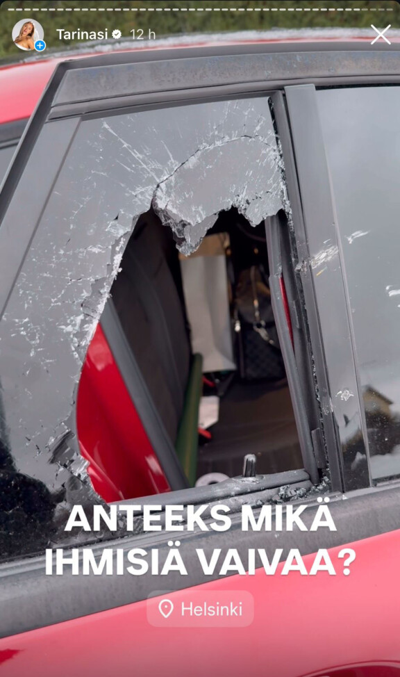 Hyvinvointivaikuttaja Erna Husko on luonnollisesti järkyttynyt ja harmissaan tapahtuneesta. Hän on tehnyt ilkivallasta rikosilmoituksen.
