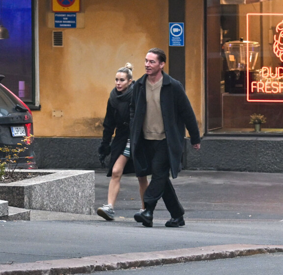 Seiskan paparazzi bongasi Kertun ja Samin yhteisestä illanvietosta lokakuussa.