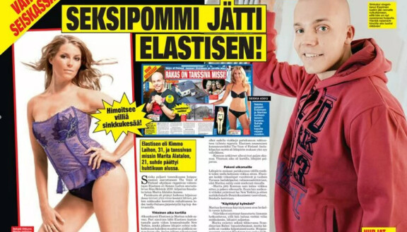 Marita seurusteli takavuosina myös räppäri Elastisen kanssa. Seiskan artikkeli keväältä 2012.