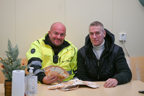 Henkan joulutempausta valvoi ex-poliisi Timo Lehtonen.