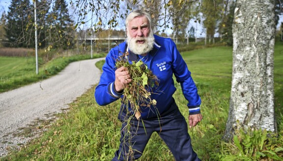 Pitkä-Jussi kertoo syövänsä kokolihaa.