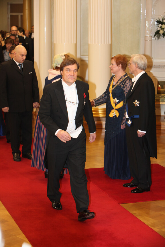 Kimmo Kiljunen oli kansanedustajana 1995-2001 ja jälleen vuodesta 2019 eteenpäin. Kuva itsenäisyyspäivältä 2010.