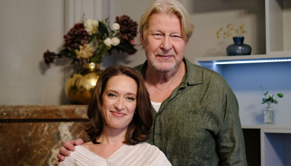 Elsa Saisio ja Rolf Lassgård.
