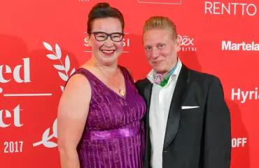 Rosa Meriläinen ja Tuomas-rakas herättävät tunteita – "Laitan aina itseni likoon"