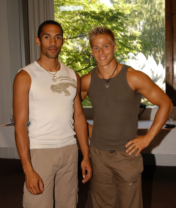 Nuoret urheilijakomistukset Stefan ja Markus 2004.