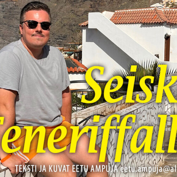 Tällaista on vaimoaan jekuttelevan Sasu Salinin perhearki Teneriffalla – ”Ei tarvitse tapella kurahaalareiden kanssa” Seiska Teneriffalla!