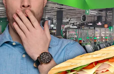 Hyi! Varusmies löysi kaupan sämpylästä elävän yllätyksen – katso niljakas video!