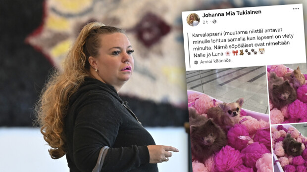 Johanna Tukiainen aiheutti ongelmia kauppakeskuksessa – tuotteet pois myynnistä