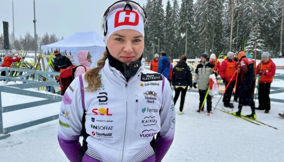 Vuokatti Ski Teamin Vilma Nissinen antoi Seiskalle haastattelun Imatran SM-hiihdoissa.