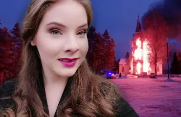 ”Yritettiinkö meidät polttaa elävältä?” – Rautjärven kirkkopaloa paenneelta Katrilta, 18, kylmäävä havainto