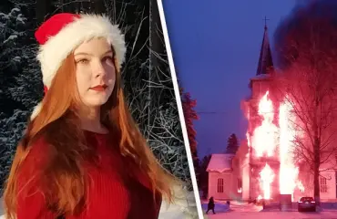 18-vuotias Katri pelastautui viime hetkellä palavasta Rautjärven kirkosta – ”Minut valtasi pahaenteinen tunne”