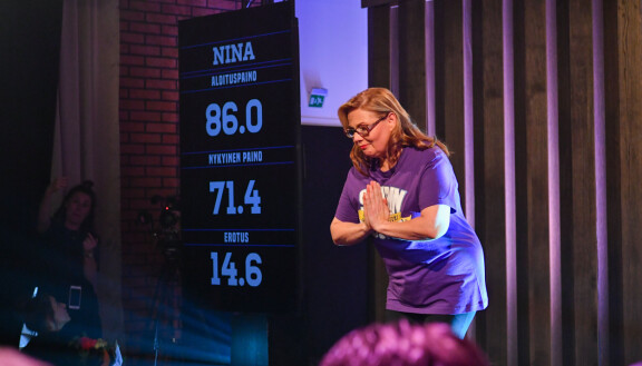 Nina pokkasi voiton Suurimmassa pudottajassa 2019.