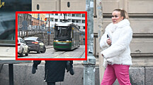 Rosanna Kuljun törkyparkki pysäytti raitiovaunuliikenteen – paparazzikuvat!