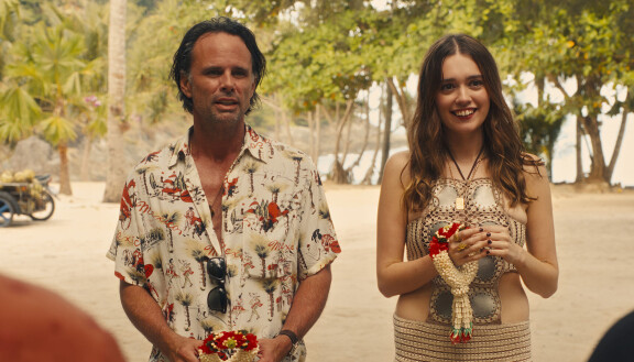 Walton Goggins (vasemalla) on tunnettu Quentin Tarantinon luottonäyttelijänä.