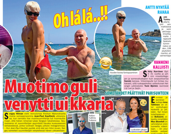 Seiska raportoi Sergeyn uikkareiden kuuluisasta venyttäjästä.