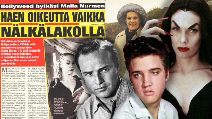 Suomalainen kaunotar kellisti Hollywood-tähtiä