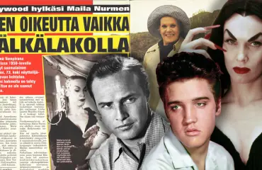 Suomalainen kaunotar kellisti Hollywood-tähtiä