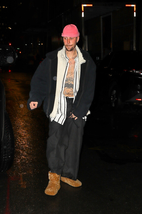 Justin New Yorkissa tammikuussa.