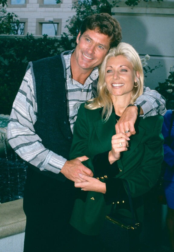 David ja Pamela vuonna 1994.