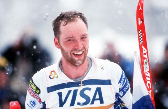 Myös Mika Myllylä (1969–2011) sairastui monesti ennen suurkisoja. Kuva Ramsausta 1999.