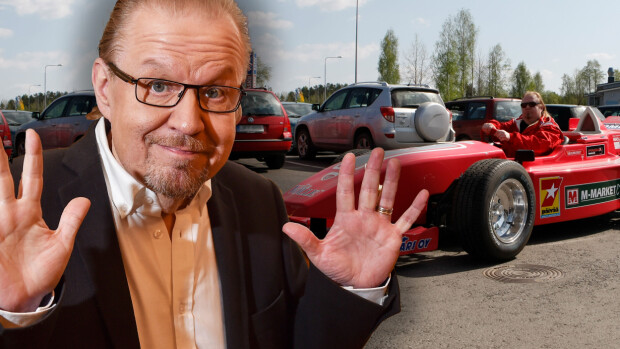 Ajelepa ite! Jope Ruonansuun uniikki kilpa-auto pamahti myyntiin