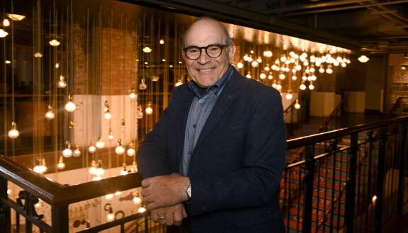Sir David Suchet osallistui viime syksynä The Au Pair -sarjan lehdistötilaisuuteen Lontoossa.