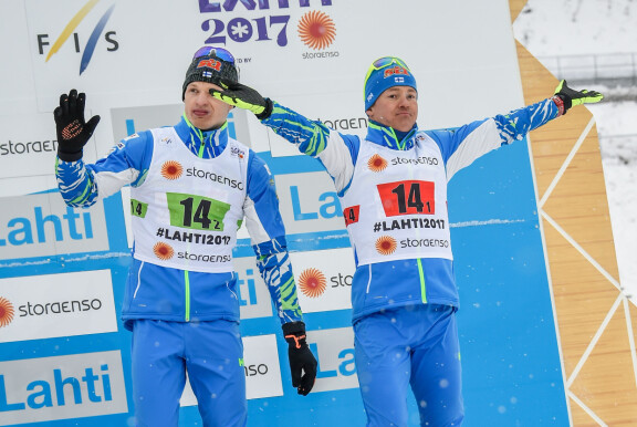 Musti” tuntee hyvin Iivon, jonka kanssa voitti olympiakultaa 2014. Kuva Lahden MM-kisoista 2017.