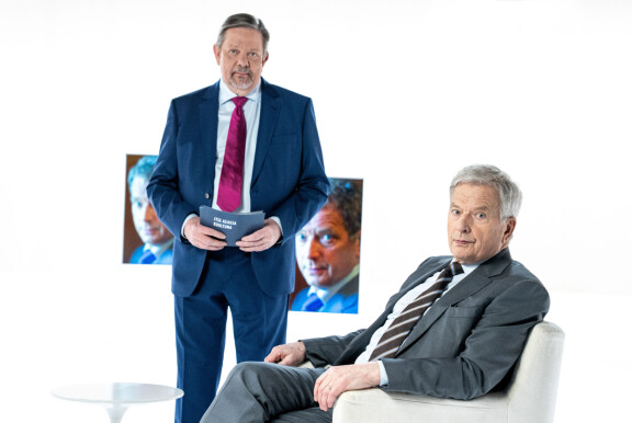 Juhlalähetyksen haastateltavana on presidentti Sauli Niinistö.