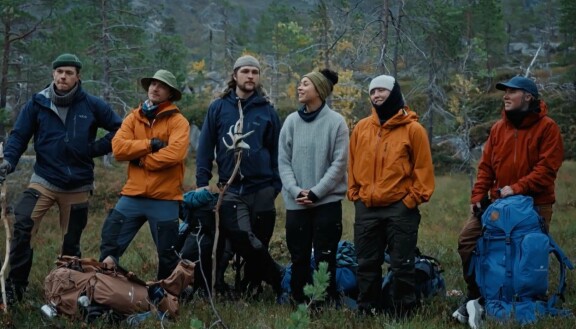 Retkikunnassa oli enää kuusi jäsentä: Jani, Arttu, Maxie, Nicola, Carola ja Janika.