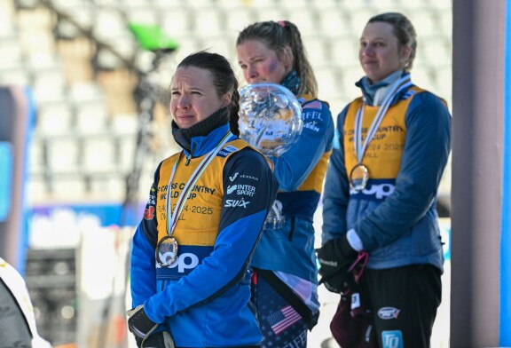 Kerttu Niskanen sijoittui maailmancupissa komeasti kolmanneksi.