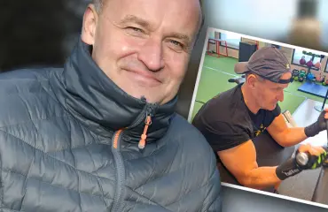 Janne Porkka loksautti leuat lattiaan salilla