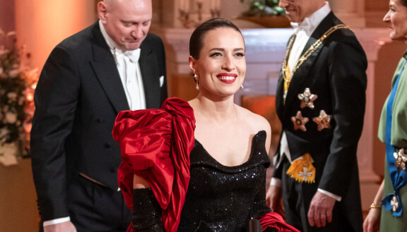 Ida Elina oli pukeutunut Linnan juhliin viittaan, jossa oli yli kahdeksan metriä silkkiä.