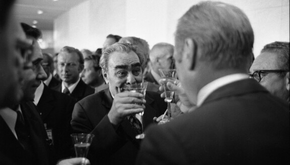 Leonid Brežnev Helsingissä.