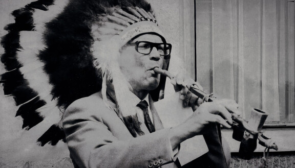 Presidentti Urho Kekkonen.