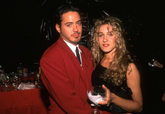 Vuonna 1990 hittisarja ja vakaa parisuhde oli vasta tulevaisuudessa. Robert Downey Jr. oli melkoisen persoonallinen miesystävä.