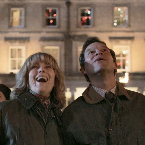 Dominic West ja Olivia Williams Dominic West ja Olivia Williams