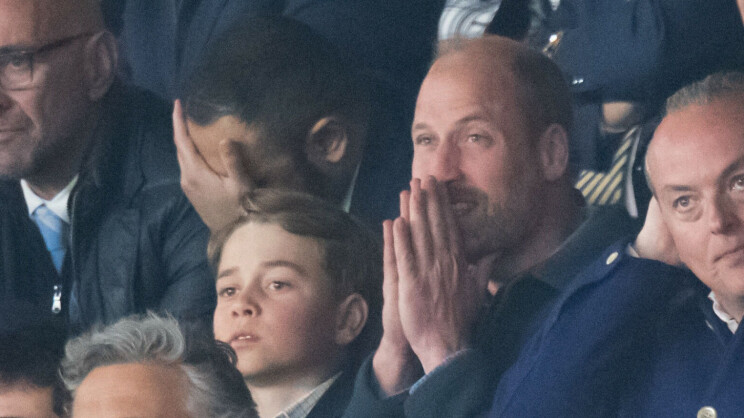 Harvinaiset kuvat! Prinssi William ja prinssi George riehaantuivat