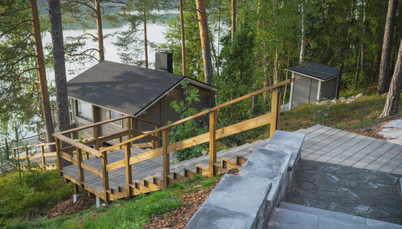 Saunomaan pääsee jatkossa turvallisesti.