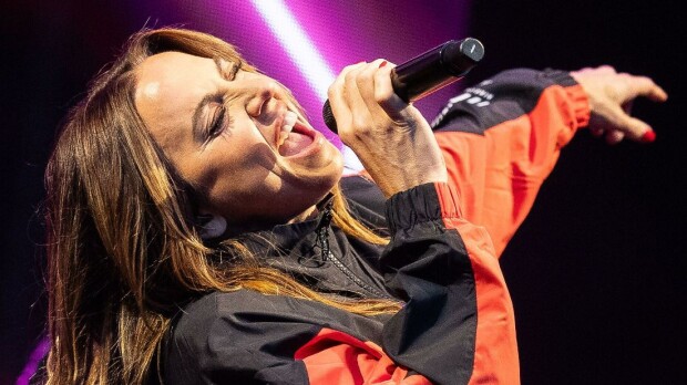No huh! Mel C on hurjassa tikissä