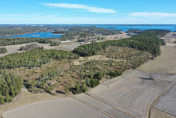 Aten hakkuut aiheuttivat ison loven metsään.