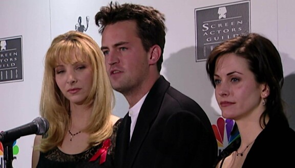 Lisa Kudrow, Matthew Perry ja Courteney Cox.