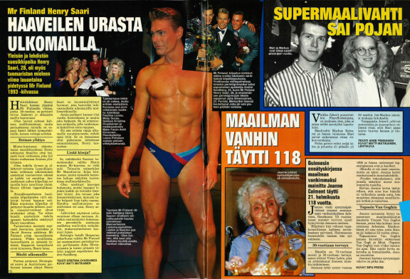 Henryn Mr.Finland -kunto 1993.