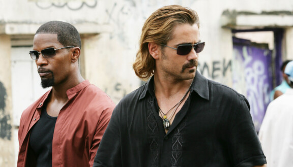 Colin Farrell (Crockett) ja Jamie Foxx (Tubbs) elokuvassa Miami Vice (2006).